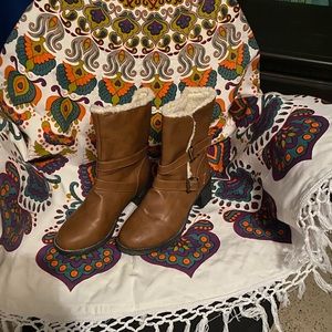 Boots with the fur ;)